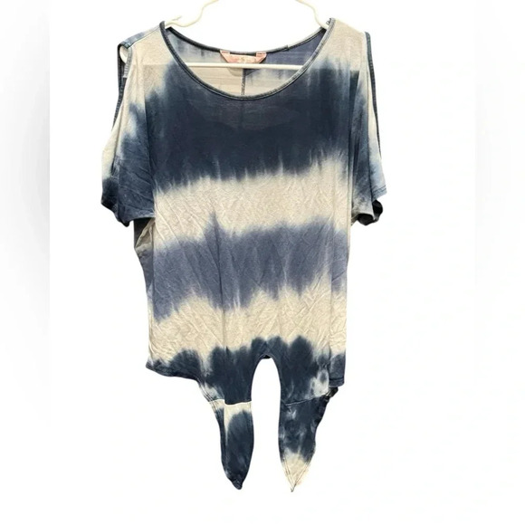 SJS cloud shirt with front tie  SMALL - Picture 1 of 4